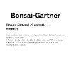 Bonsai Gärtner: Miniaturwald