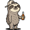 Faultier Bier Cool
