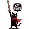 Gato Guerrero for Feline Rights