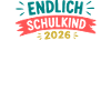 Endlich Schulkind 2026 Dino