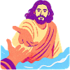Jesus - Retro Pop Art
