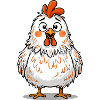 Funny Confused Chicken Funny Chicken