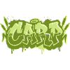 Carp Graffiti Lettering
