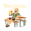 Biergärtner Bayern Volksfest