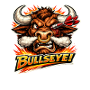 Fiery Bull Bullseye
