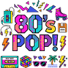 80s Neon Pop Vibe