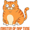 Master of Sleep Time Cat