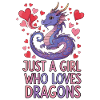 Nur ein Mädchen liebt Drachen