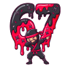 Drip Ninja 67 Neon Tropfen