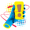 Neon Exclamation Gadget