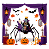 Vampire Spider King Halloween