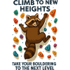 Bouldering Raccoon Motivation: Climb New Heights