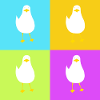 MeinsMeinsMeins - buntes Möwen Pop up