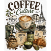 Kaffeekultur Paris Café Collage