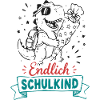 Endlich Schulkind Dino