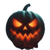 Roaring Scarlet Pumpkin