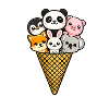 Eiscreme (nicht vegan)