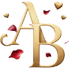 Gold AB Monogram