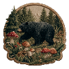 Waldbär im Pilzland Patch