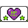 Pixel Herz Rahmen Grafik