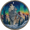 Polarwolf Patch Aurora