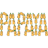 Papaya typography