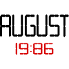 40e anniversaire, août 1986