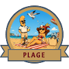 Kek & Ina à la plage