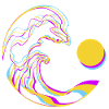 Neon Wellen