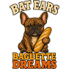 Bat Ears Frenchie Baguette Dreams