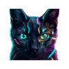 Cat Neon Net