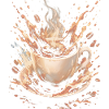 Hot Beans Art Splash Coffee Mug