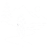 Cyclist in mountains