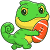 Dino Gridiron Cuteness