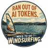 Windsurfen statt KI-Tokens