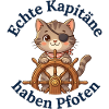 Echte Kapitäne haben Pfoten