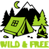 Camping Zelt Natur Grafik