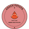 Couch Potato Run Club Badge