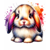 Dwarf Ram Rabbit Motif