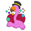 funny flamingo