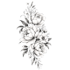 Timeless Grayscale Floral