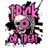 Donut au crâne pour Halloween