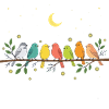 Vogelbeobachter-Shirt Süßes Vogel-Vogelliebhaber-Geschenk