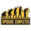 Human Evolution Smartphone Upgrade Humor