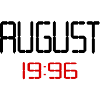 August 1996 - 30th birthday