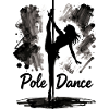 Pole Dance Silhouette – Aesthetic Art