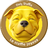 Stafficone Badge joyeux - 053i