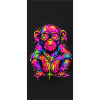 Neon Crazy with Sparkling Sunglasses