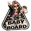 Baby on Board Rocker Style