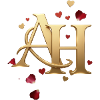 Golden AH Heart Font